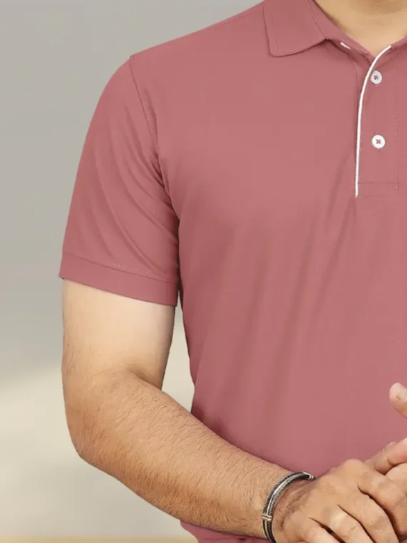 Men Solid Polo