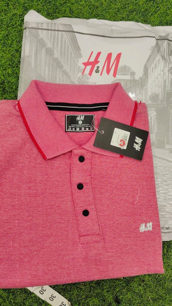 H&M MENS COTTON LYCRA T-SHIRT
