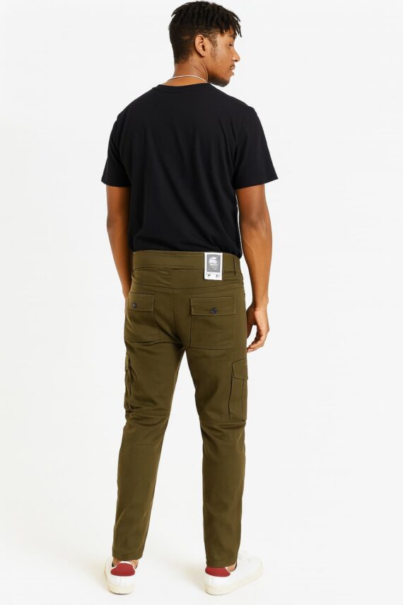 ARMY GREEN CARGO PANT FOR MEN