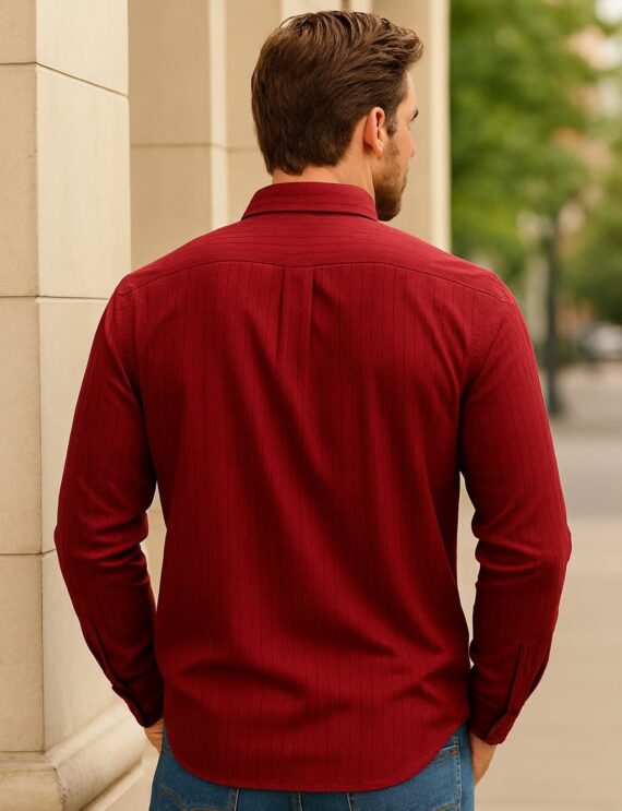 Men Slim Fit Casual Shirt