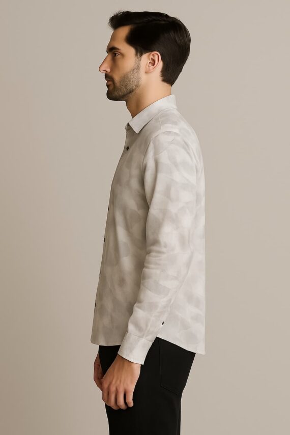 Men Regular Fit Solid  Shirt