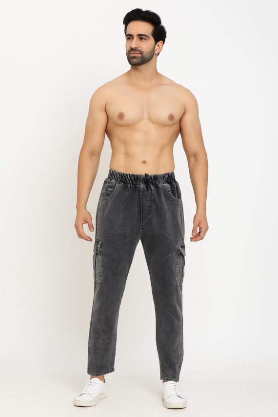 DENIM CARGO PANT