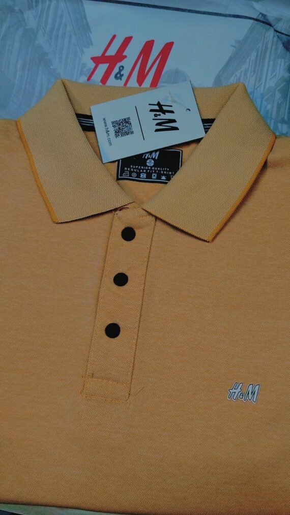 H&M MENS COTTON LYCRA T-SHIRT
