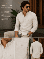 Premium Linen Shirt For Men - Image 5