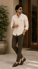 Premium Linen Shirt For Men - Image 8