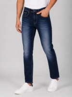 Men Slim Mid Rise  Jeans - Image 4
