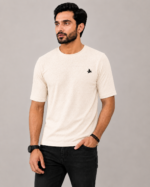 Round Neck Half Sleeve Tshirt - Image 5