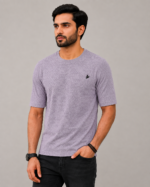 Round Neck Half Sleeve Tshirt - Image 2