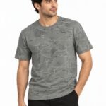 DOWN SHOULDER  T-SHIRT