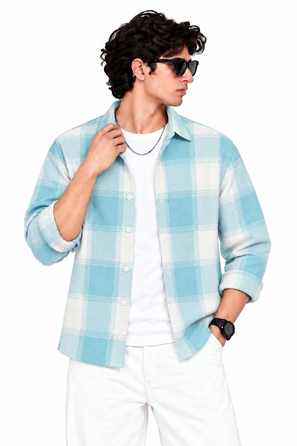 53a8ca50-73f2-43fc-af92-f6db4f184b4a Premium boxy fit shirt for mens - Image 1